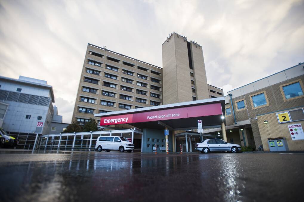 Canberra Hospital could be a big winner from Friday's budget announcement. Photo: Dion Georgopoulos