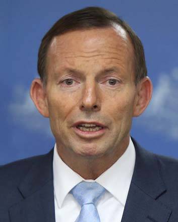 Not always on the same political page with O'Farrell: Prime Minister Tony Abbott. Photo: Sasha Woolley