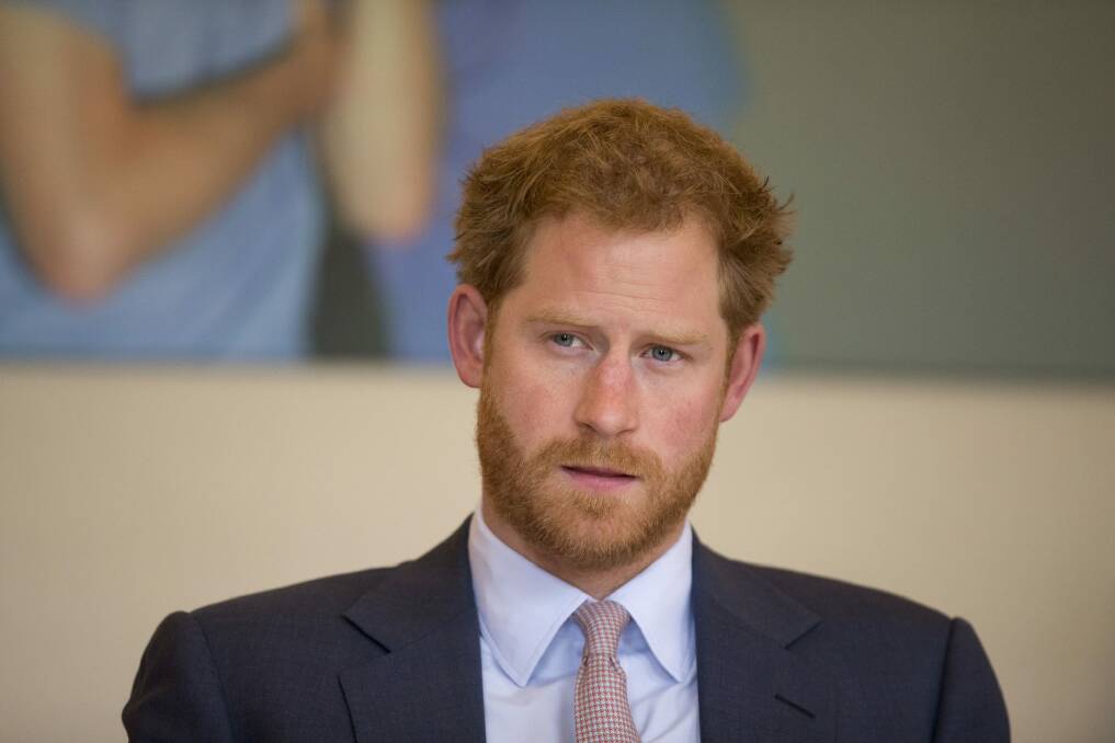 Prince Harry has opened up about the therapy he received to cope with the loss of his mother, Princess Diana.  Photo: AP
