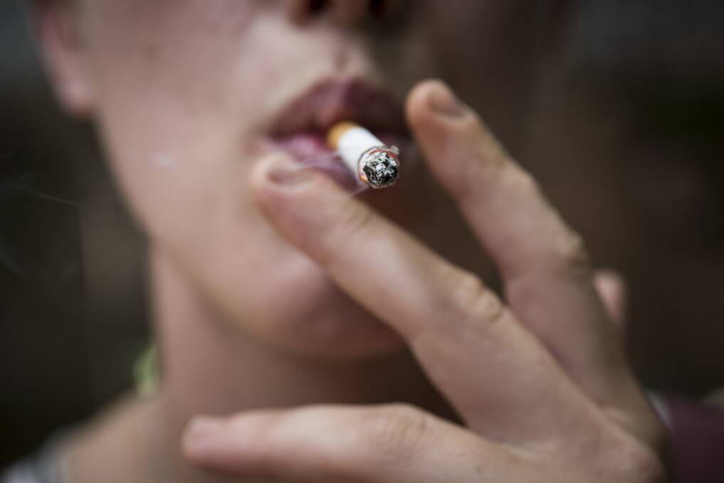 Smoking could be banned in more Canberra public places.  Photo: Dominic Lorrimer