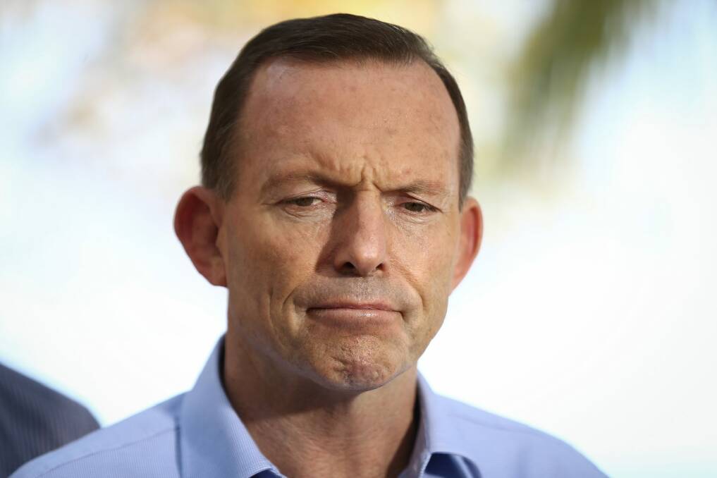 Tony Abbott seems frightened of making any reforms that might upset anybody. Photo: Alex Ellinghausen