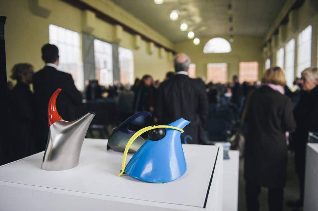 Examples of the work of designer Robert Foster at the funeral.


 Photo: Rohan Thomson