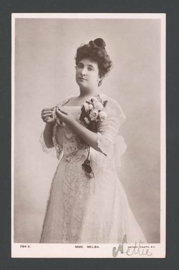 Dame Nellie Melba. Photo: National Library of Australia