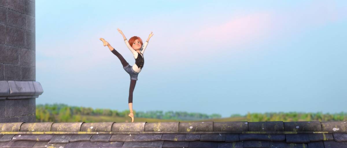 Still from Ballerina, the animated movie. Photo: Supplied