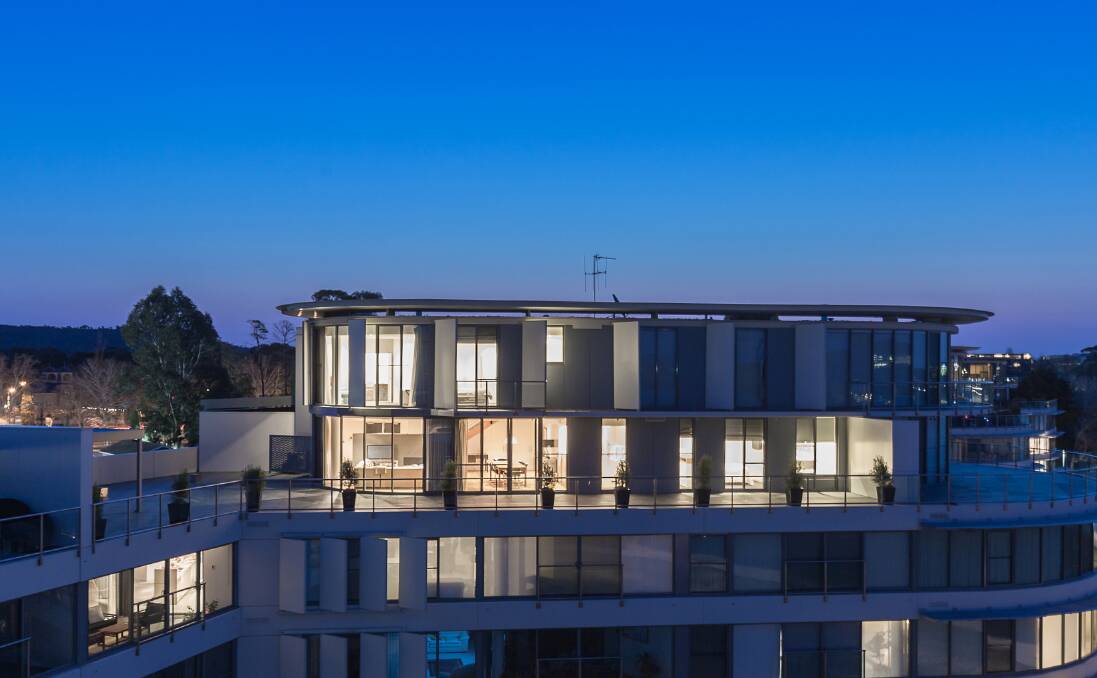 Malcolm Turnbull's Kingston Foreshore penthouse is up for sale. Photo: AllHomes