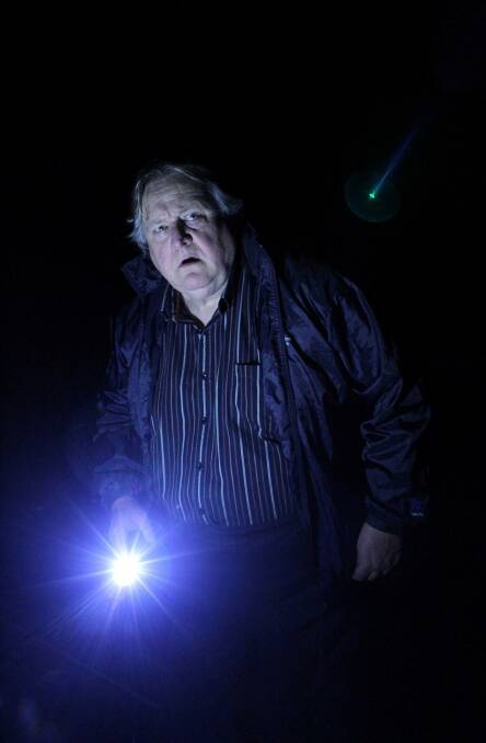 Richard Moss plays night watchman Tony Matthews  in Ghost Stories. Photo: Jessica Maxfield