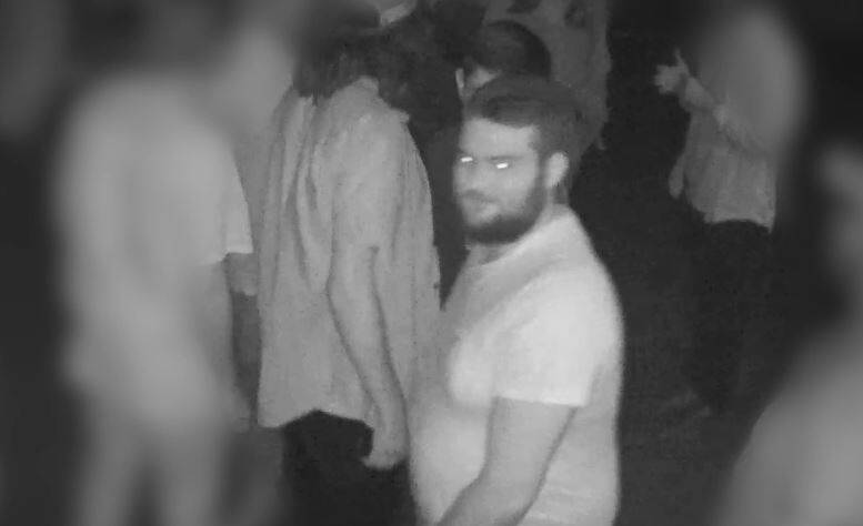 ACT Policing want to identify three men in relation to an assault that occurred inside the Mr Wolf nightclub on April 1 in Civic, Canberra. Photo: Supplied