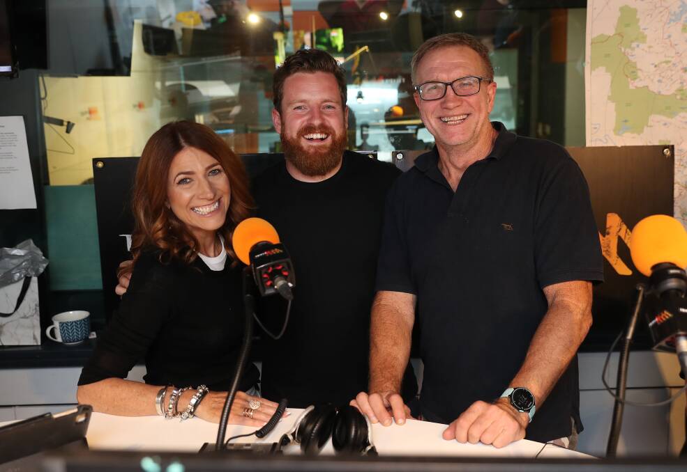 Triple M Brisbane breakfast show will welcome Nick Cody to co-host with Robin Bailey and Greg “Marto” Martin. Photo: Supplied.
