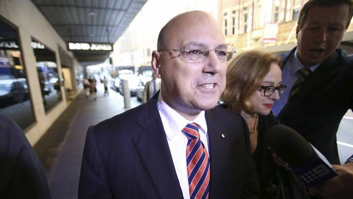 Arthur Sinodinos appears before the ICAC. Photo: Nick Moir