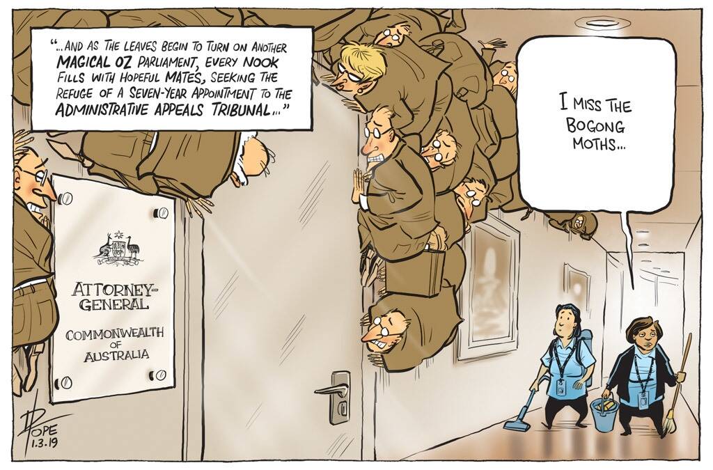 The latest from The Canberra Times' editorial cartoonist David Pope. Photo: David Pope