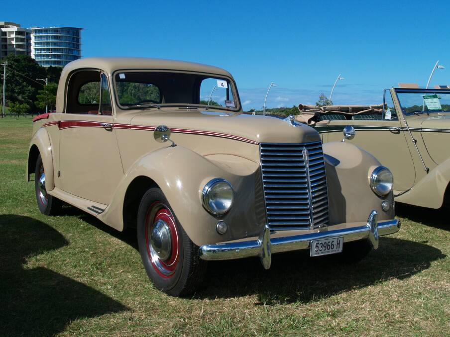 A precursor to the modern twin cab ute was the 1950 Armstrong Siddeley station coupe four seater. Photo: Supplied