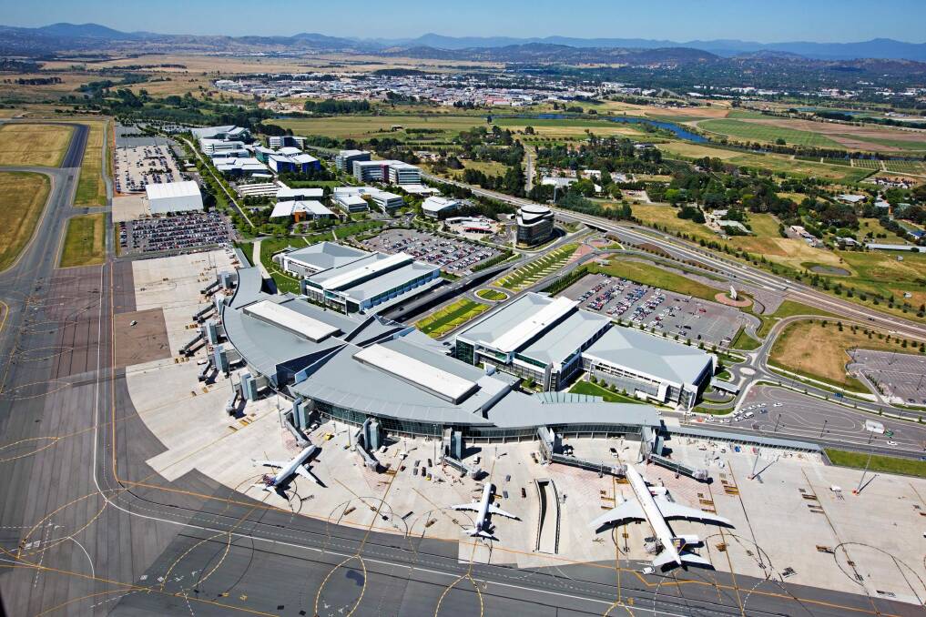 Canberra Airport.