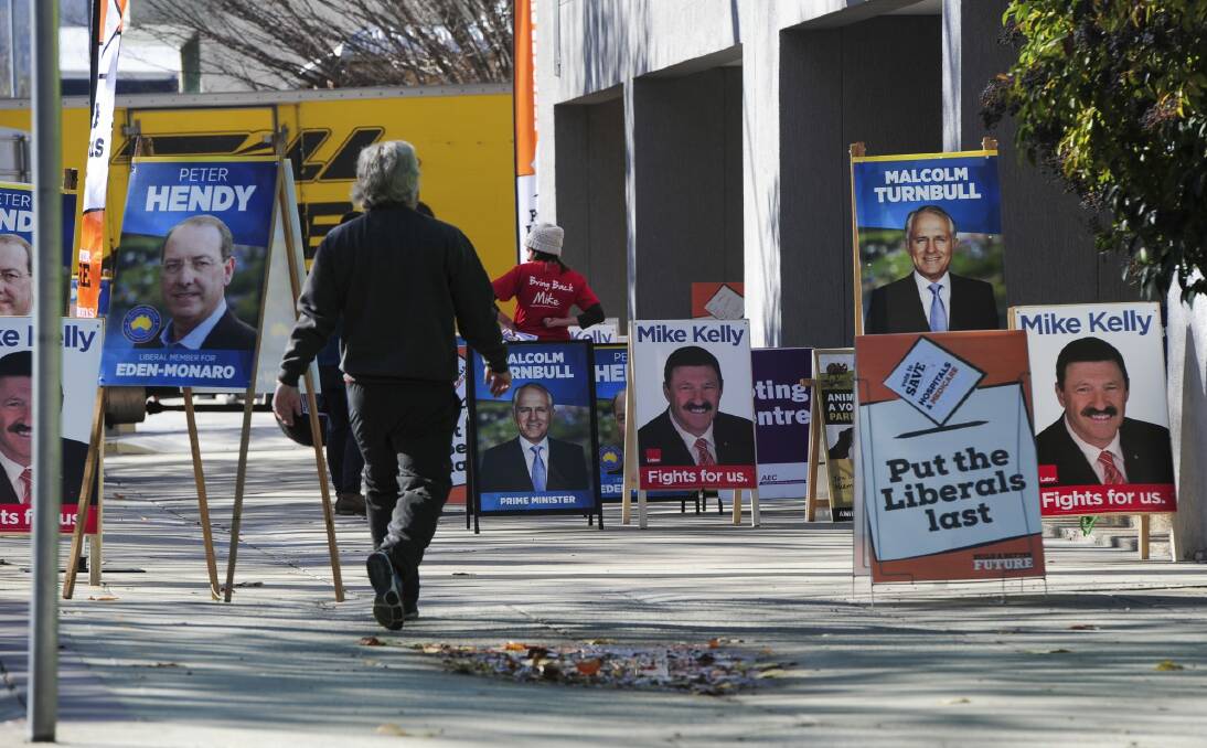 Pre-poll voting has increased from around 775,000 in 2013 to 1.16 million at close of business on Saturday.