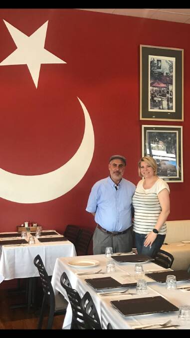 Turkish Grill owner Steve Kocak and his wife Tamia Vereschildt. Photo: Supplied
