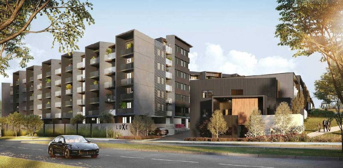 Artist impression of proposed Luxe apartment complex, which has now been rejected Photo: Supplied
