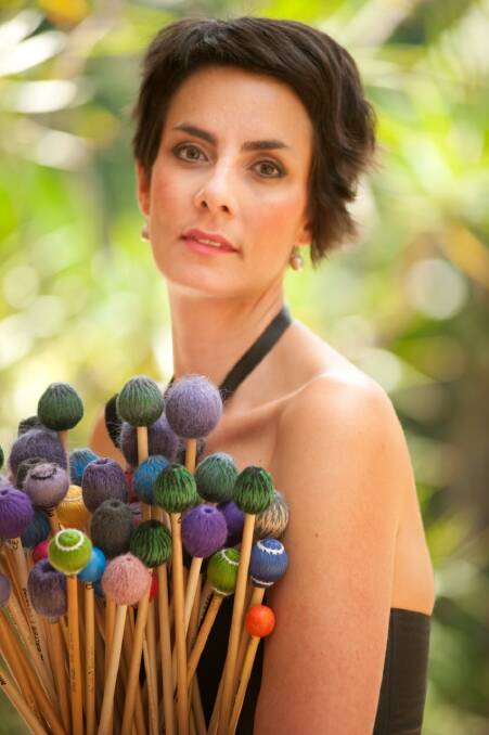 Percussionist Claire Edwardes will be performing with the Canberra Symphony Orchestra for the first time. Photo: Gary LaPersonne