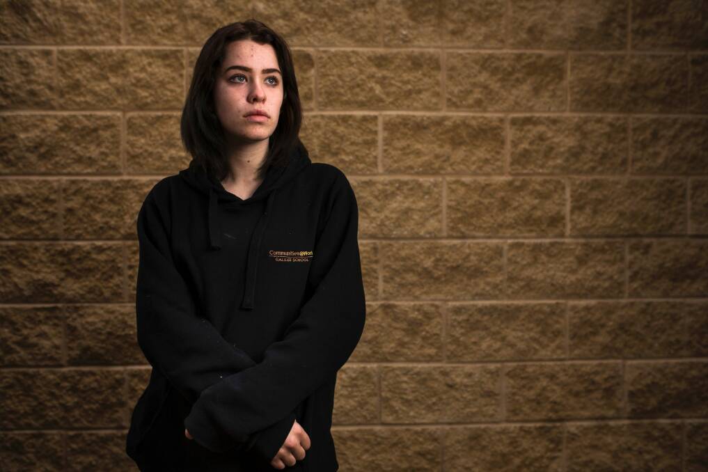 Kiarra Peters, 16, attends Galilee School. Photo: Jamila Toderas