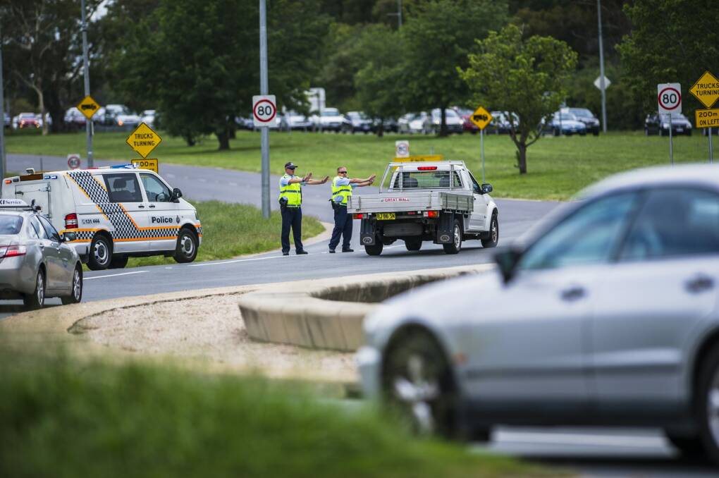 Breaking certain road rules will attract higher demerit points in NSW than in the ACT. Photo: Jamila Toderas