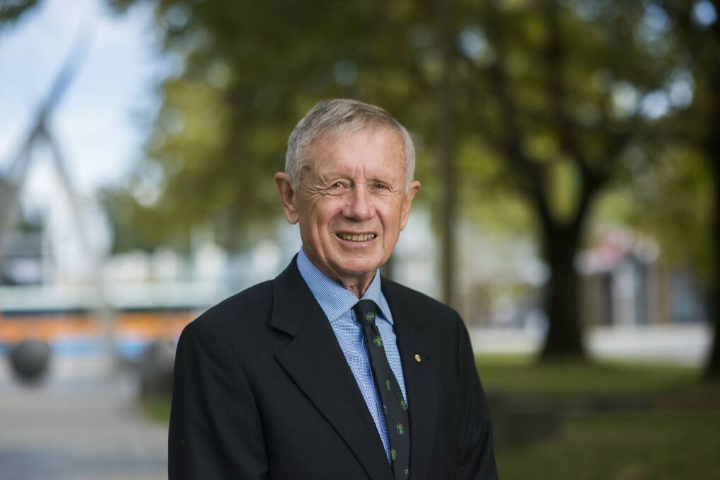 Retired chief justice of the ACT Supreme Court, Jeffrey Miles, is credited with playing "a leading role in ensuring that the constitutional arrangements for the Territory included the securing of judicial independence''. Photo: Rohan Thomson