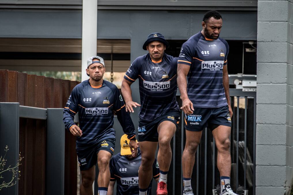The Brumbies will be near full strength for their trial against the Waratahs. Photo: Karleen Minney