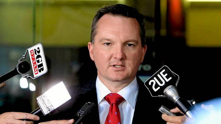 Chris Bowen keeps a keen eye on the messages coming out of the Department of Immigration. Photo: Edwina Pickles