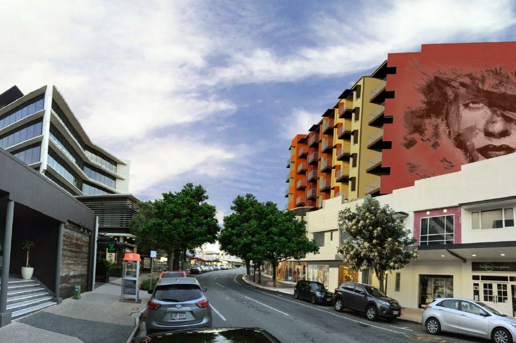 Designs by Mondo Architects for a proposed development on Sandgate Road, Nundah. Photo: Mondo Architects 
