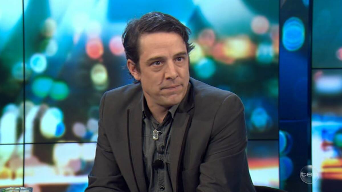 Samuel Johnson has held back tears during his appearance on Channel Ten's The Project, speaking about his sister's legacy on Monday and unveiling 'Connie Cottonsocks'.  Photo: The Project