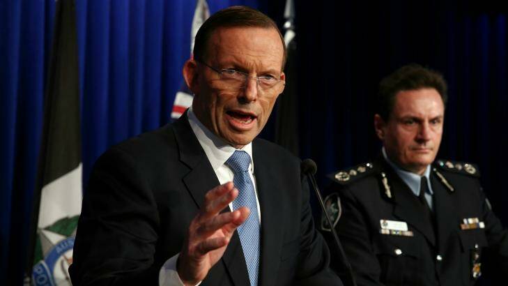 In short, Tony Abbott has had his first good week for months and months. Photo: Alex Ellinghausen