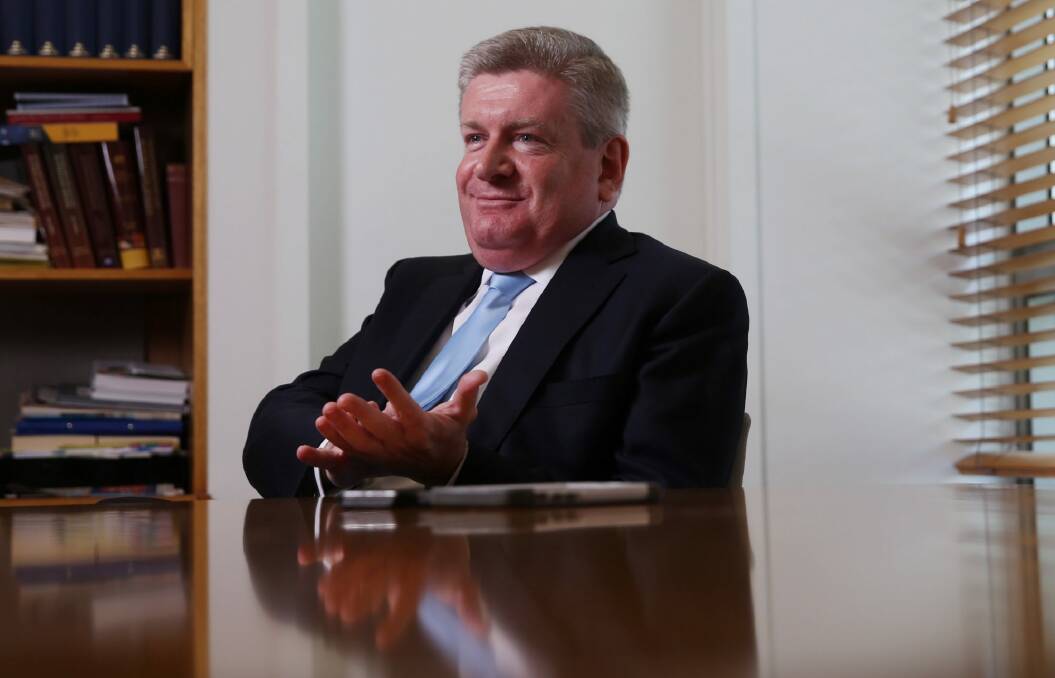 Communications Minister Mitch Fifield. Photo: Andrew Meares