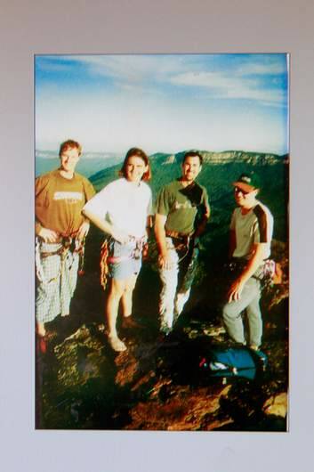 Dean Pincini and his 3 friends that all died in a collapsed snow cave. Photo: Edwina Pickles