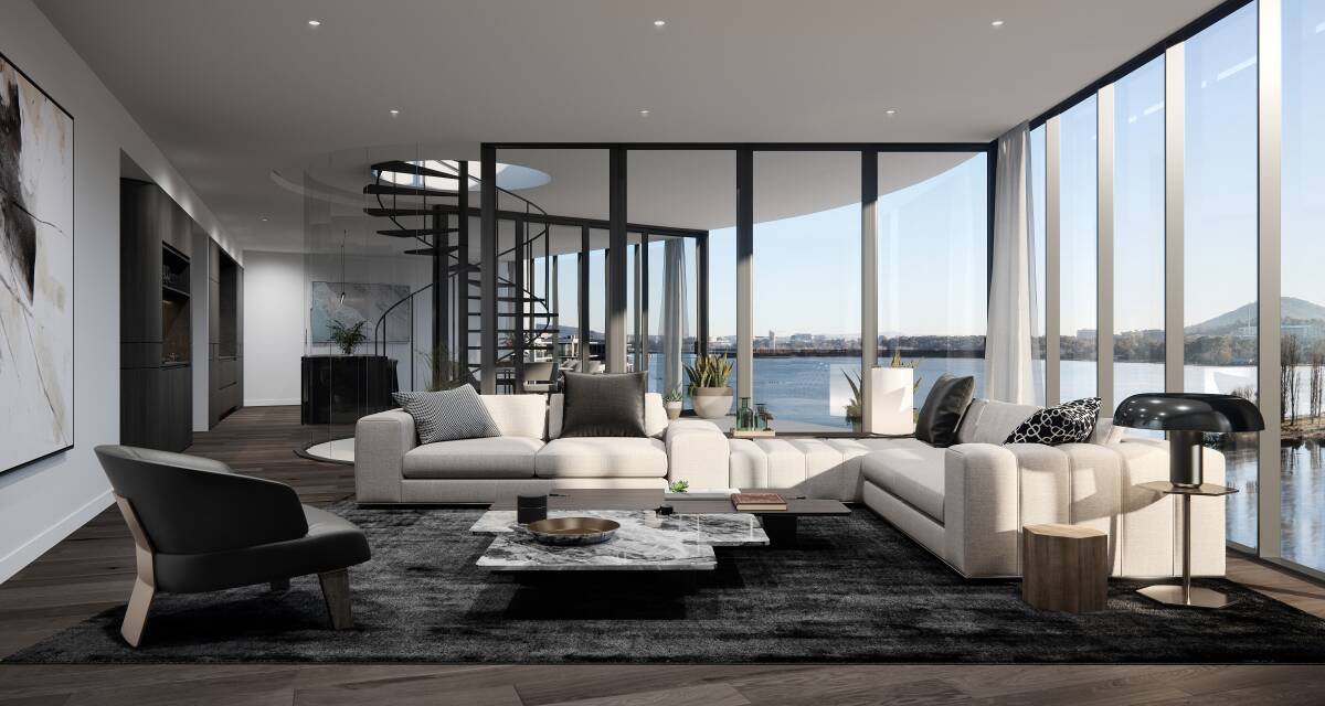 The Sapphire development would see 79 apartments of two-, three- and four-bedroom along with six penthouses Photo: Supplied