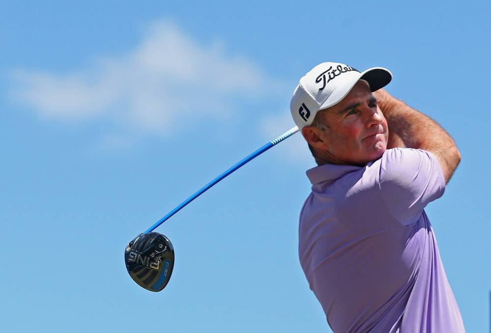 Matt Millar dropped from the overnight lead to a tie for sixth at the Australian Masters. Photo: Getty Images