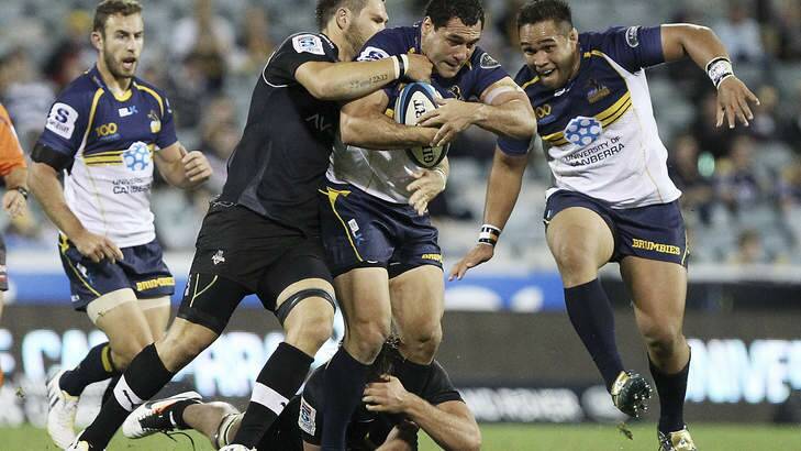 George Smith of the Brumbies has not been contacted by the ARU in regards to playing against the British and Irish Lions. Photo: Getty Images