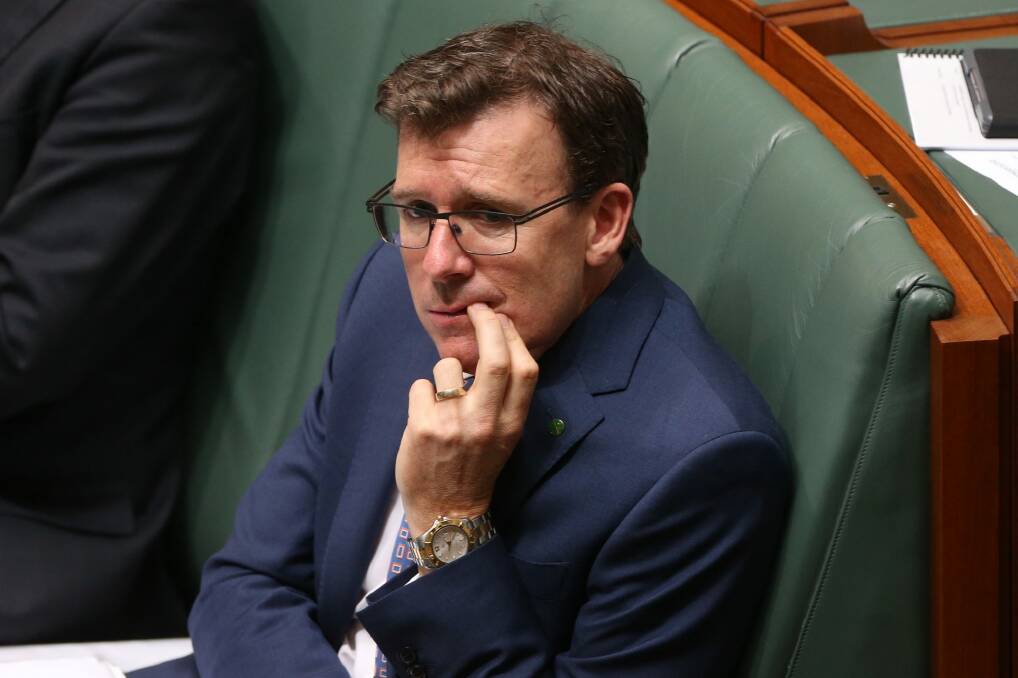 20,000 wrong debts: Human Services Minister Alan Tudge.  Photo: Andrew Meares
