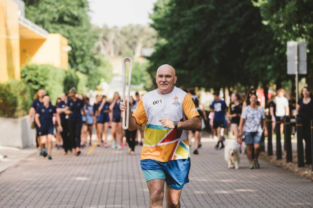 Australian former world champion marathon runner Robert de Castella AO, MBE. Photo: Jamila Toderas Photo: Jamila Toderas