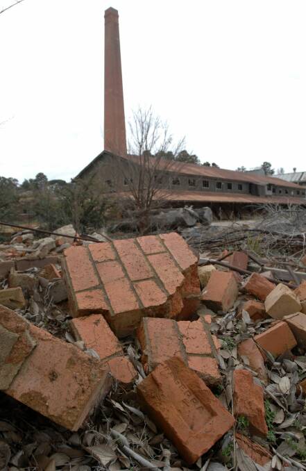 The brickworks site. Photo: Graham Tidy