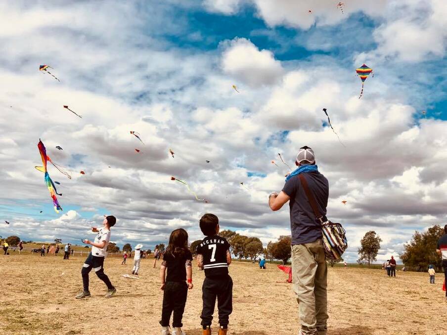 The winning shot from the Harden Kite Festival photo competition last weekend. Photo: Ivy Hch