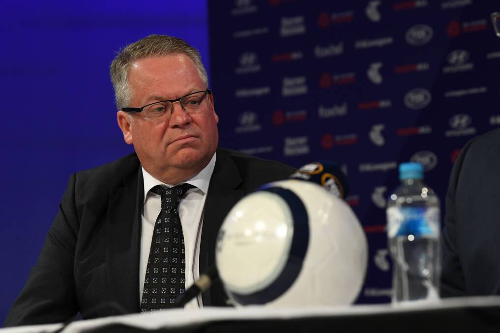 A-League boss Greg O'Rourke doesn't want to give Canberra fans false hope. Photo: AAP