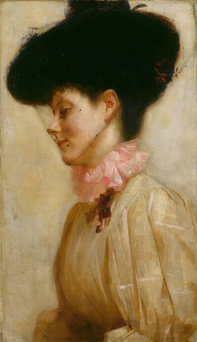 Tom Roberts' Portrait of Florence.