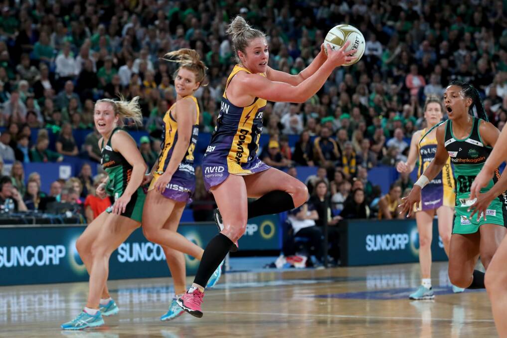 Laura Scherian of the Lightning is eyeing a World Cup call-up. Photo: AAP