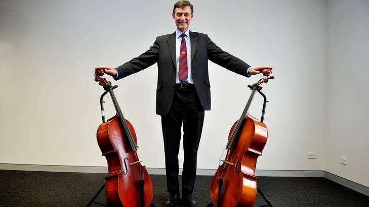 Former chief of the Defence Force Angus Houston is the new chairman of the Canberra Symphony Orchestra board. Photo: Melissa Adams