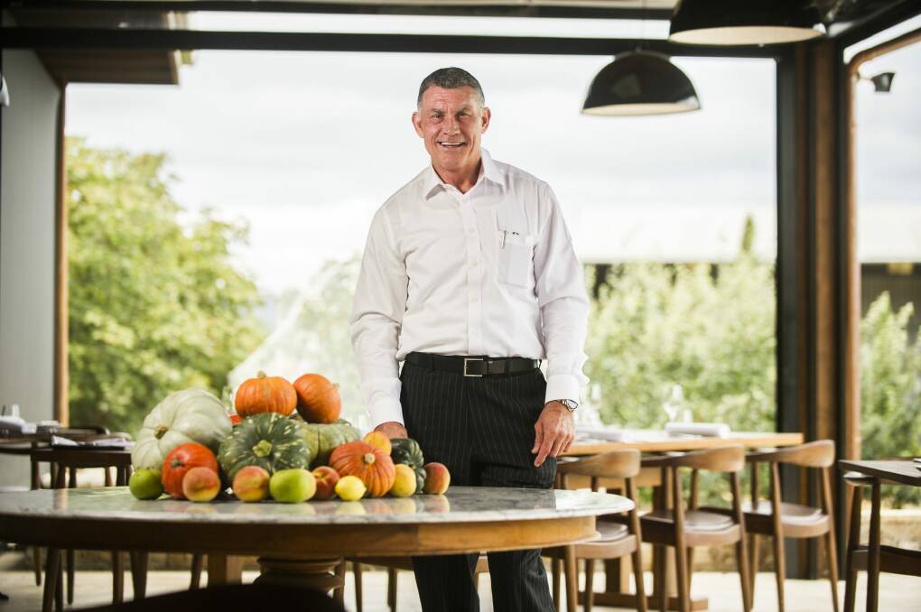 Mr Brennan, a former Canberra Raiders player turned real estate director, said everything had been done "overboard" to create something special.  Photo: Rohan Thomson