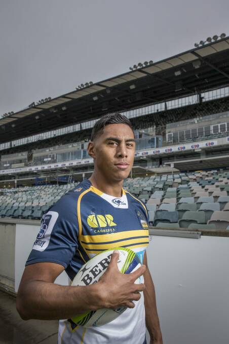 Nigel Ah Wong has been compared to Israel Folau, but says it's time to forge his own path. Photo: Matt Bedford