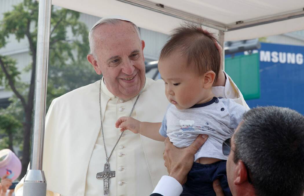 Pope Francis Photo: Handout