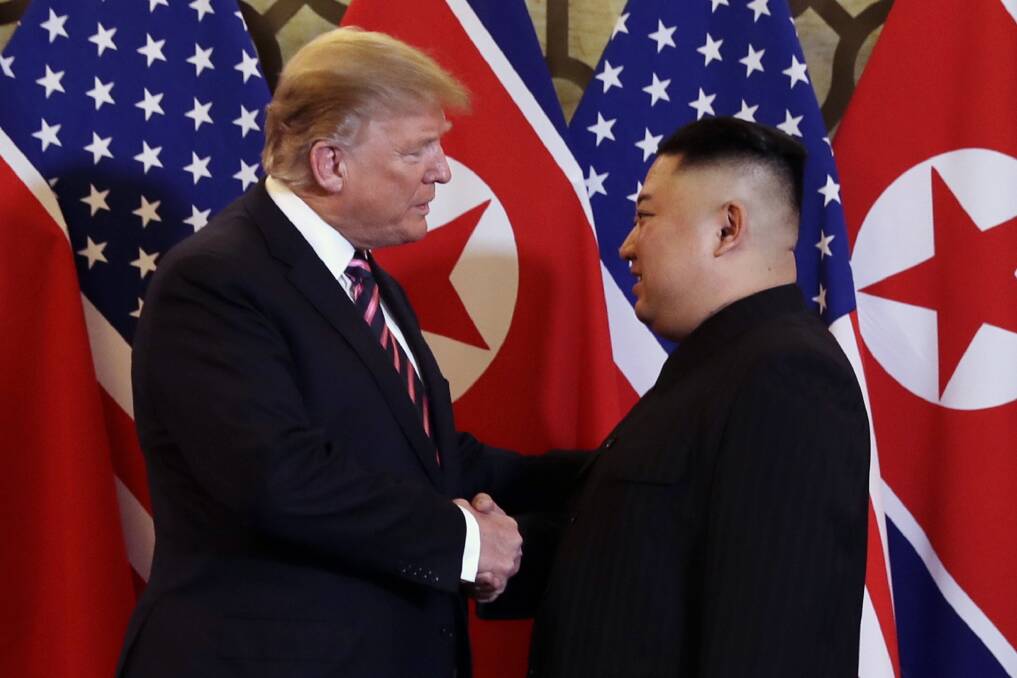 President Donald Trump meets North Korean leader Kim Jong Un. Might they meet in Stockholm for the Nobel Peace Prize? Photo: Evan Vucci