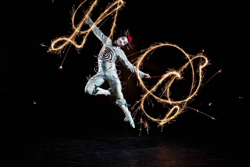 There is a generous helping of acrobatic feats and athletic performances in Cirqe du Soleil's Quidam Photo: Matt Beard