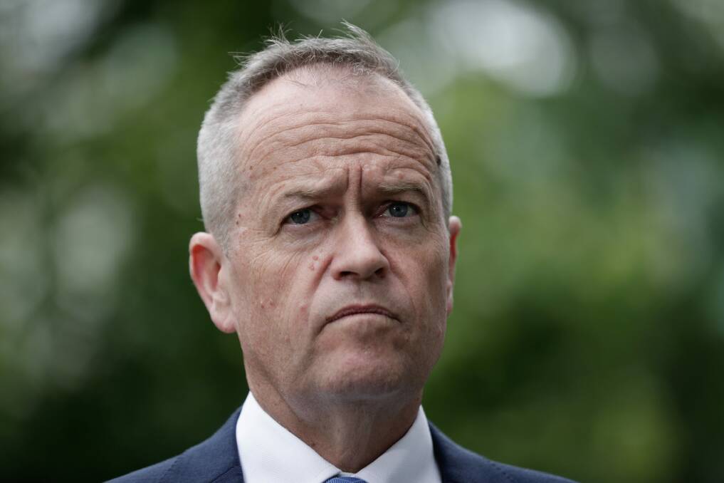 Bill Shorten's weakness is his history as one of Labor's chief 'factional daleks'. Photo: Alex Ellinghausen