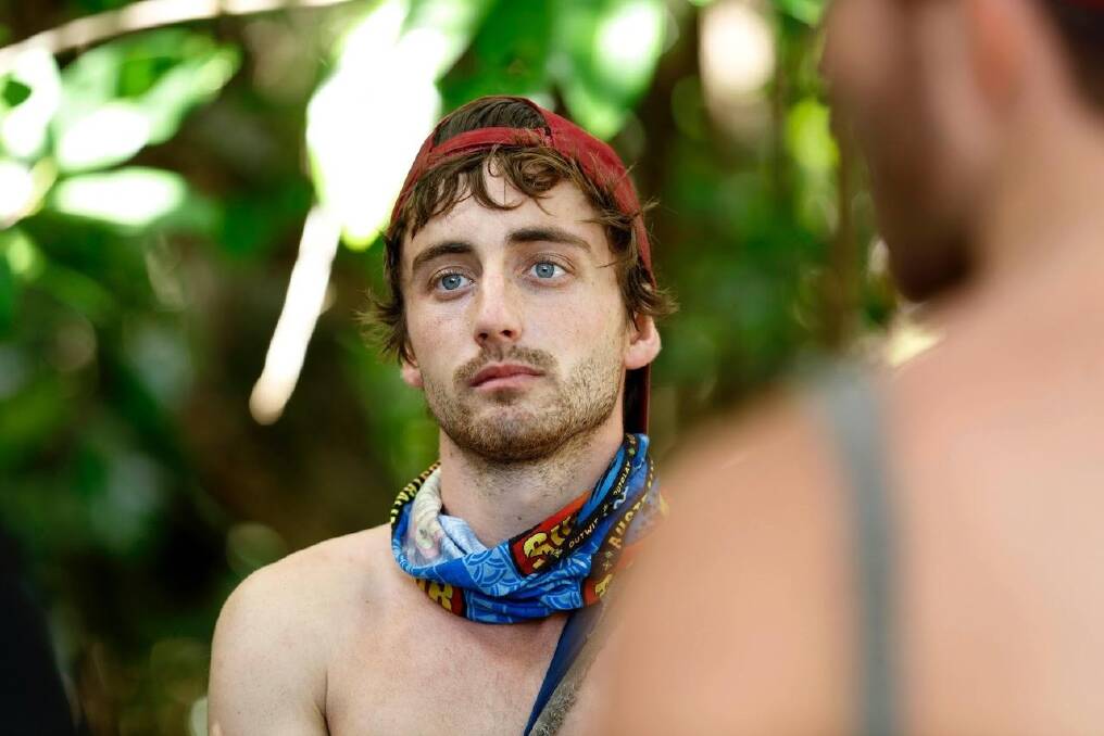 Canberra law student Conner on Australian Survivor. Photo: Supplied