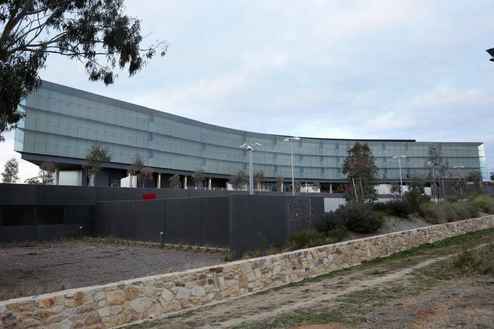 Financial sinkhole? ASIO's new headquarters in Canberra. Photo: Jeffrey Chan