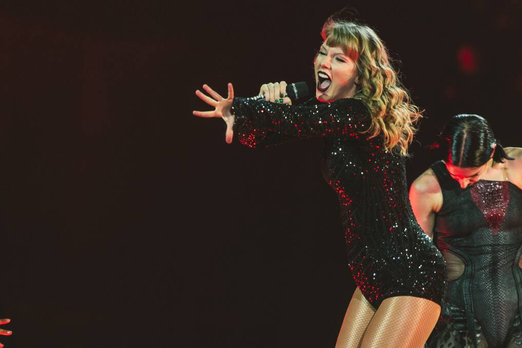 Taylor Swift concert at Marvel Stadium, Melbourne  Photo: Rick Clifford